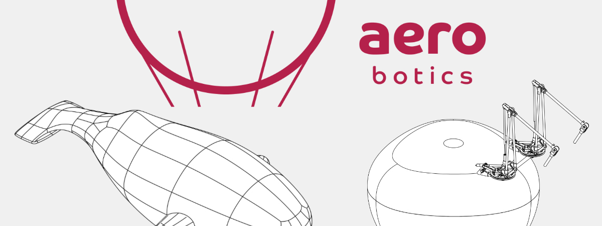Aufmacher Aerobotics Logo Aerialworker & LTA
