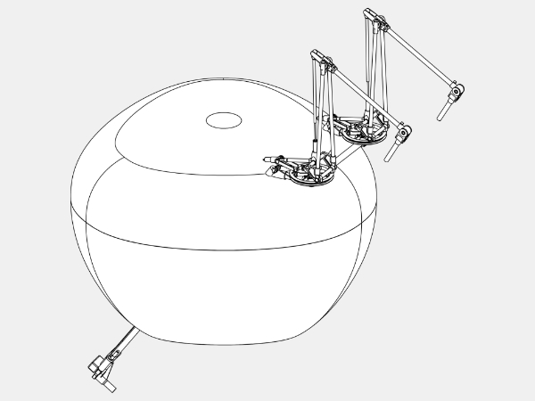 Aerobotics ballon copter