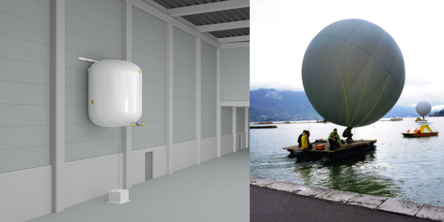 zwei verschiedene Blimp-Projekte